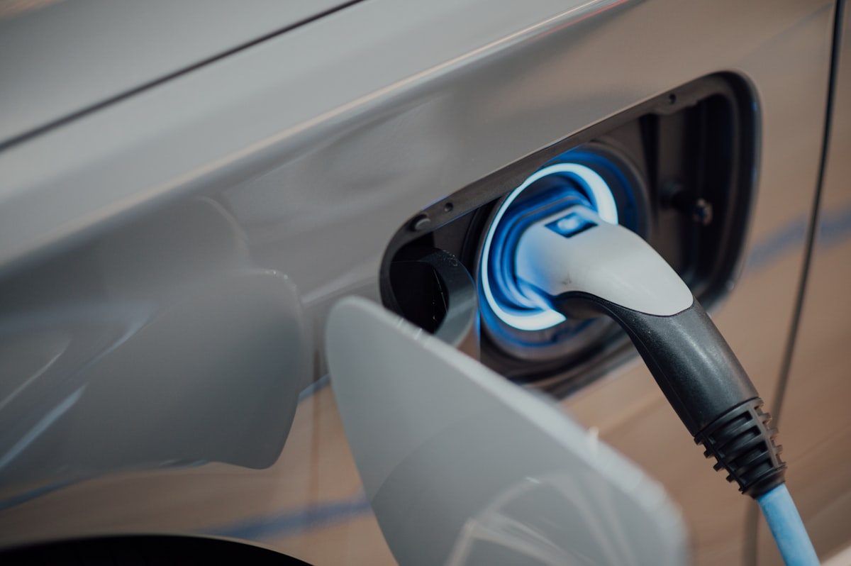 Electric vehicle charging at a modern charge point